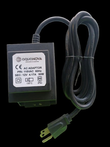 Transformador para Lampara, de 50 watts, 12 V marca Apeq