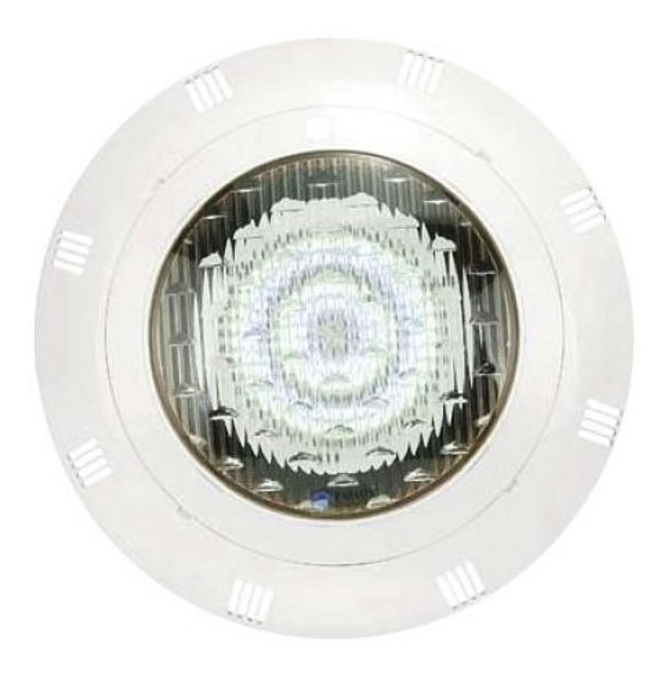 Lampara para piscina de sobre poner a colores. Marca Emaux