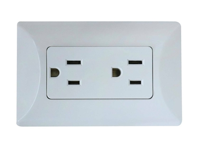 TOMACORRIENTE DOBLE SUPERFICIAL 125V 15AMPS EAGLE