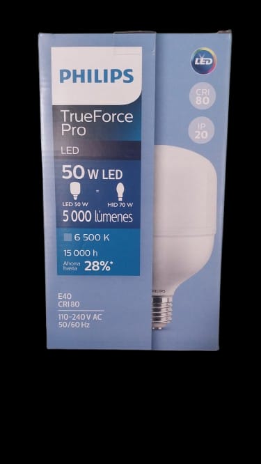 BOMBILLO LED TFORCE 50W 100-240V E40 PHILIPS