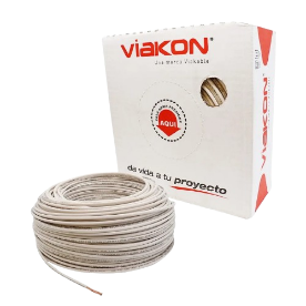 METRO DE CABLE THHN #12 BLANCO VIAKON