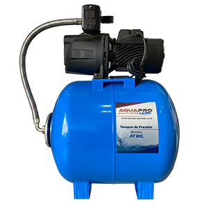 Combo Jet de bomba 0.75HP + Tanque de 80 LT Aquapro