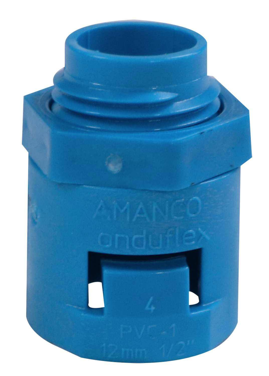 CONECTOR MACHO P/TECNODUCTO DE 1/2 CON TUERCA